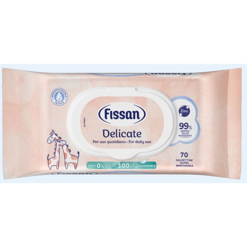 Fissan salviette delicate, 70 pezzi – Dm