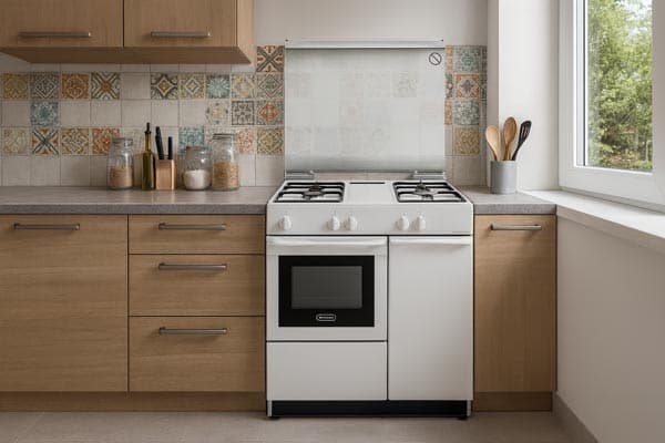 Cucina con forno a gas 86cm SGW854WN DeLonghi – Unieuro