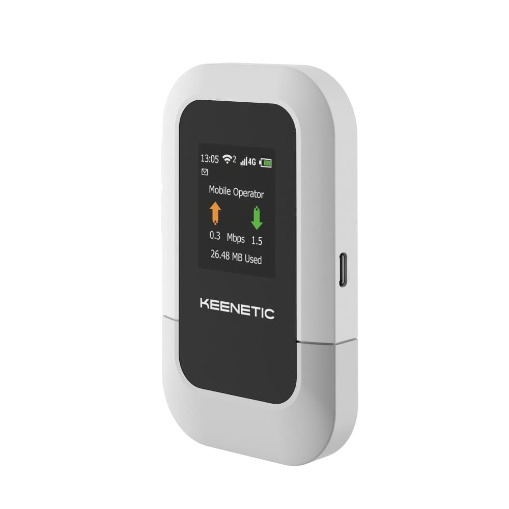 Keenetic Roamer 4G Mobile Hotspot Wi-Fi 6 in offerta da MediaWorld