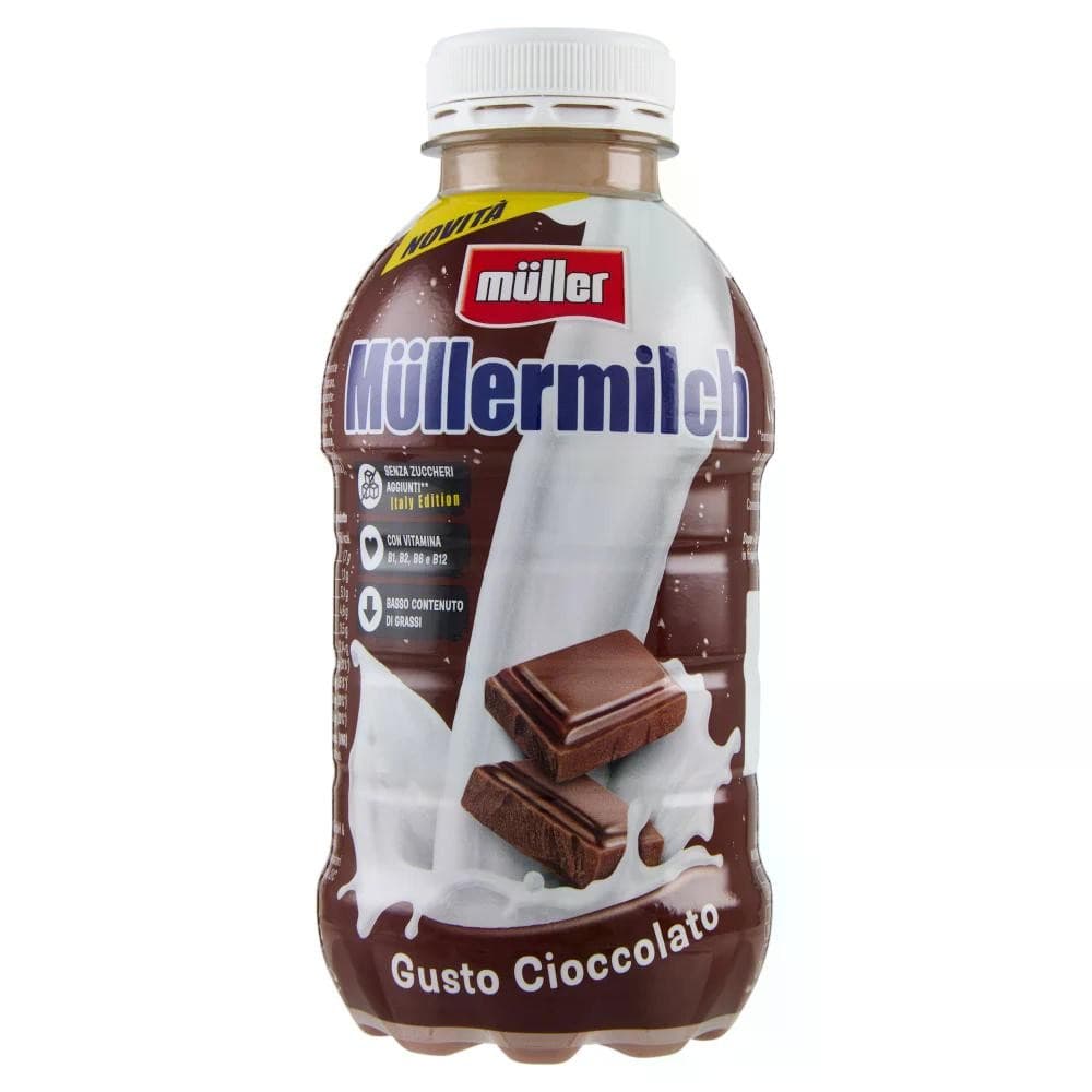 Müller Müllermilch gusto fragola / cioccolato / vaniglia, 413 g – Dpiù
