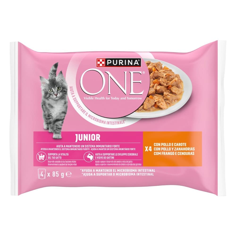 Purina One cat, 85 gr x 4 – Risparmio Casa