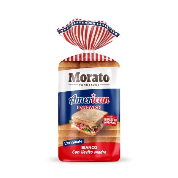 Morato american sandwich bianco 550 g in offerta da Il Gigante
