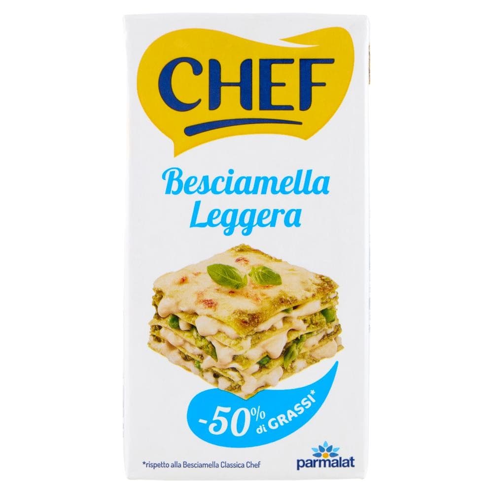 Besciamella UHT Leggera Chef, 500 ml – Il Gigante