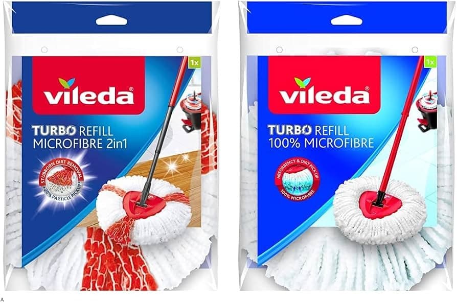 Ricambio in microfibra 2 in 1 per sistema lavapavimenti Turbo Smart Vileda in offerta da Bennet