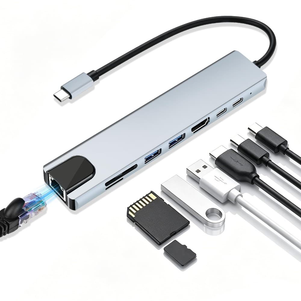 8-in-1 Docking Station Ioplee – Unieuro