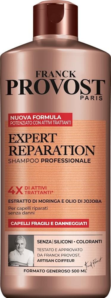 Trattamento capelli professionale Franck Provost, shampoo, 500 ml o balsamo, 450 ml – Esselunga