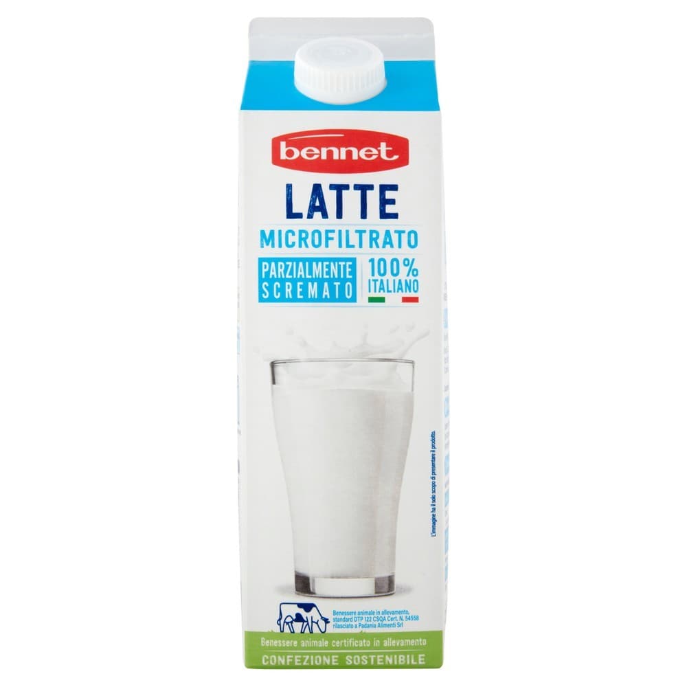 Latte microfiltrato Bennet, 1 L – Bennet