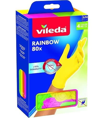 Guanti Rainbow Vileda, conf 80 pezzi – Carrefour