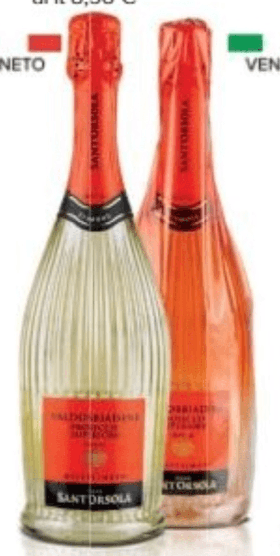 Prosecco Valdobbiadene DOCG Diamond Dry Casa Sant'orsola 750 ml in offerta da Carrefour