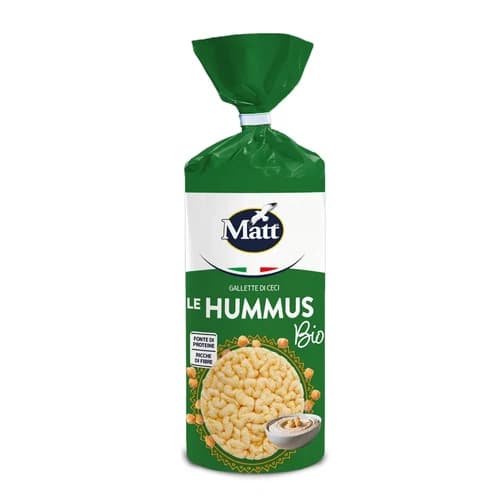 Matt Le Hummus gallette di ceci, 100 g – Dm