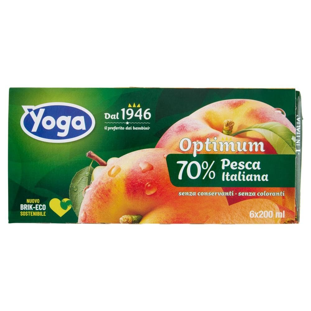 Succo di frutta Optimum Yoga, 6x200 ml – Esselunga