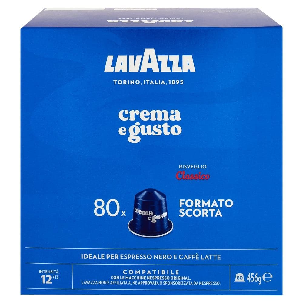 Lavazza capsule caffè compatibili Nespresso, 80 capsule / 440 g / 456 g – Iper La grande i