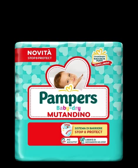 Pampers Babydry pannolino o mutandino – Il Gigante