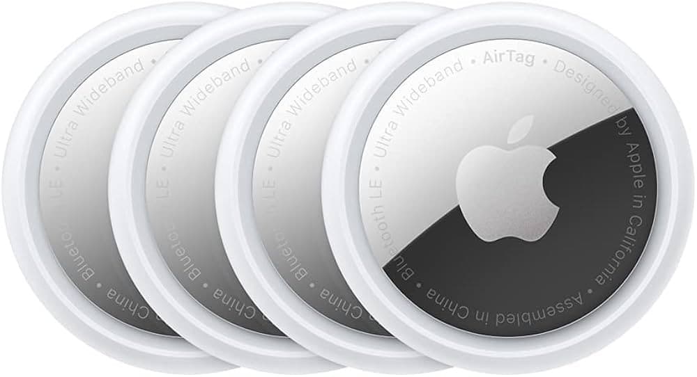 AirTag 4 pezzi Apple in offerta da Unieuro