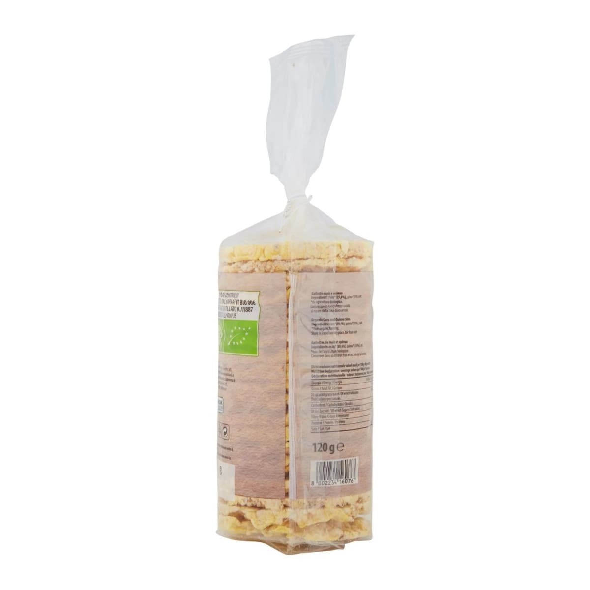 Gallette con quinoa bio, 120 g Pam – Panorama