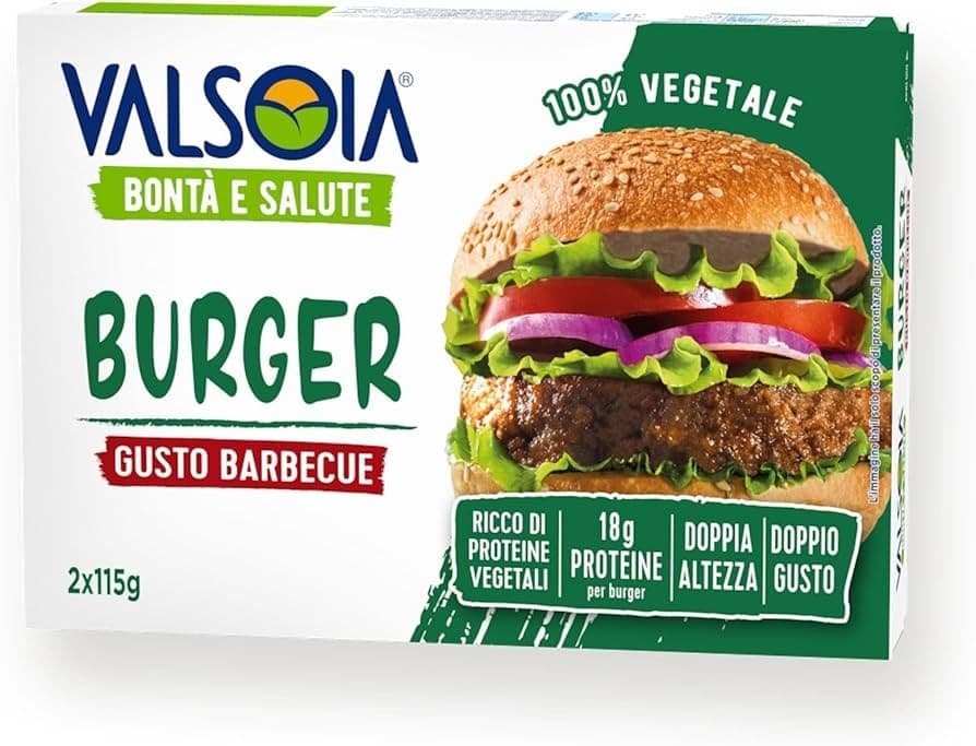 Valsoia burger gusto barbecue, 230 g – Panorama