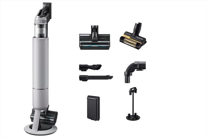Samsung Scopa elettrica VS80F28DLP Bespoke AI Jet Lite pet + Smeg Bilancia da cucina, 1 scopa elettrica + 1 bilancia – Trony