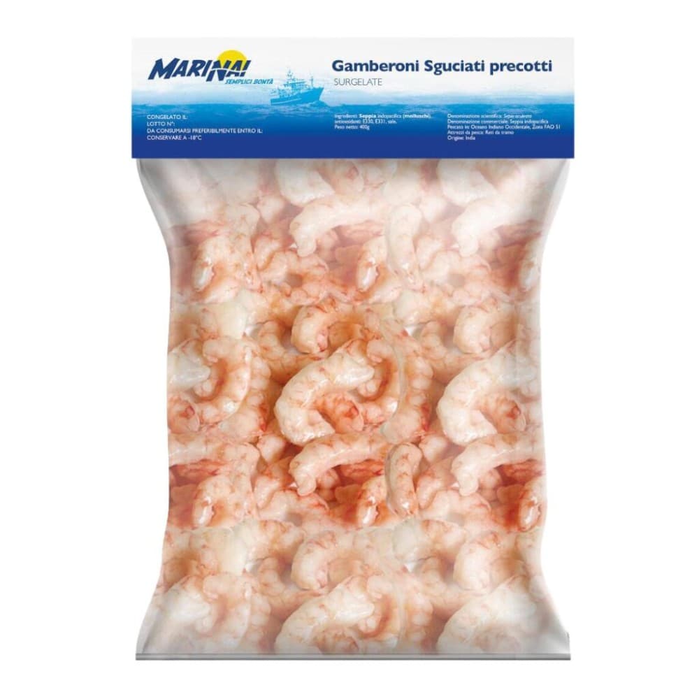 Code di gamberone scottate 31/40 marinai, 240 g – Panorama