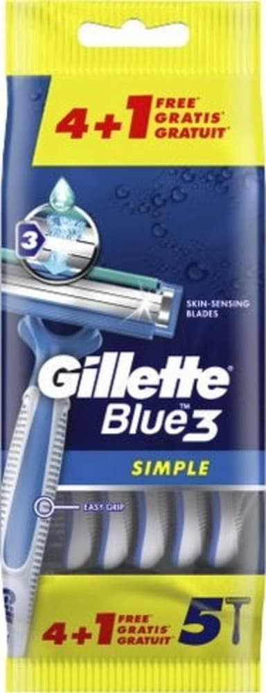 Rasoi Blu II Gillette 4/5 pezzi in offerta da Panorama