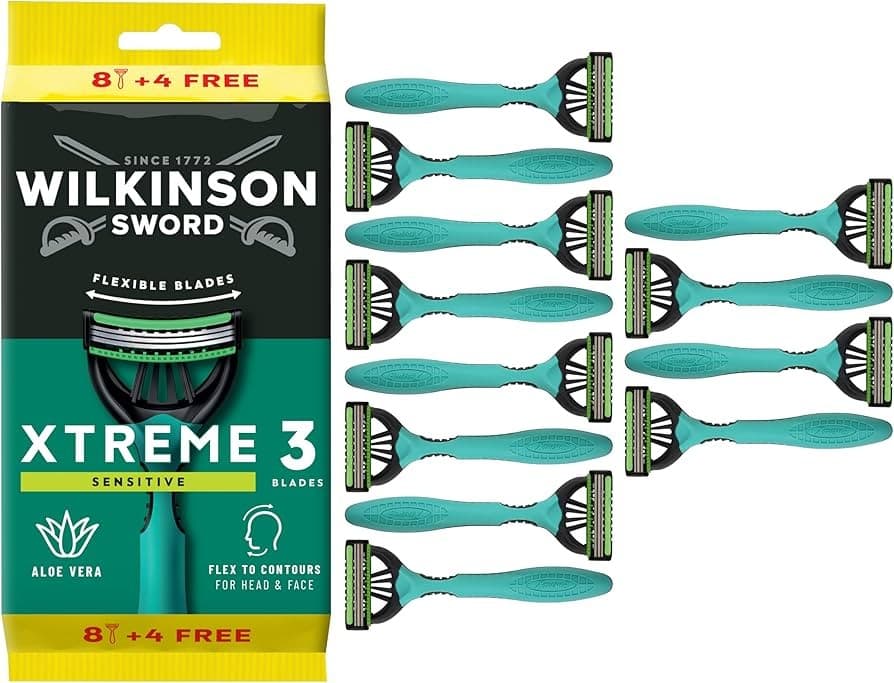 Wilkinson rasoi usa e getta Xtreme 3 Sensitive, 8+4 – Iper La grande i