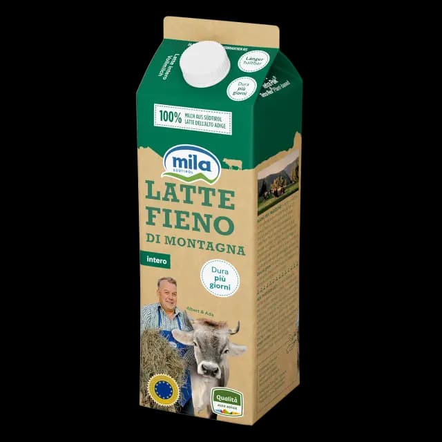 Latte fieno di montagna più giorni Mila, 1000 ml – Il Gigante
