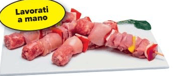 Spiedino Rustico di Pollo e Tacchino Amadori in offerta da Carrefour