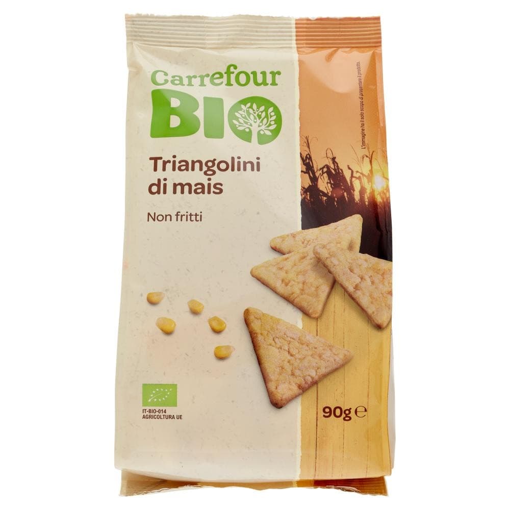Triangolini di Mais Bio 90 g Carrefour Bio in offerta da Carrefour