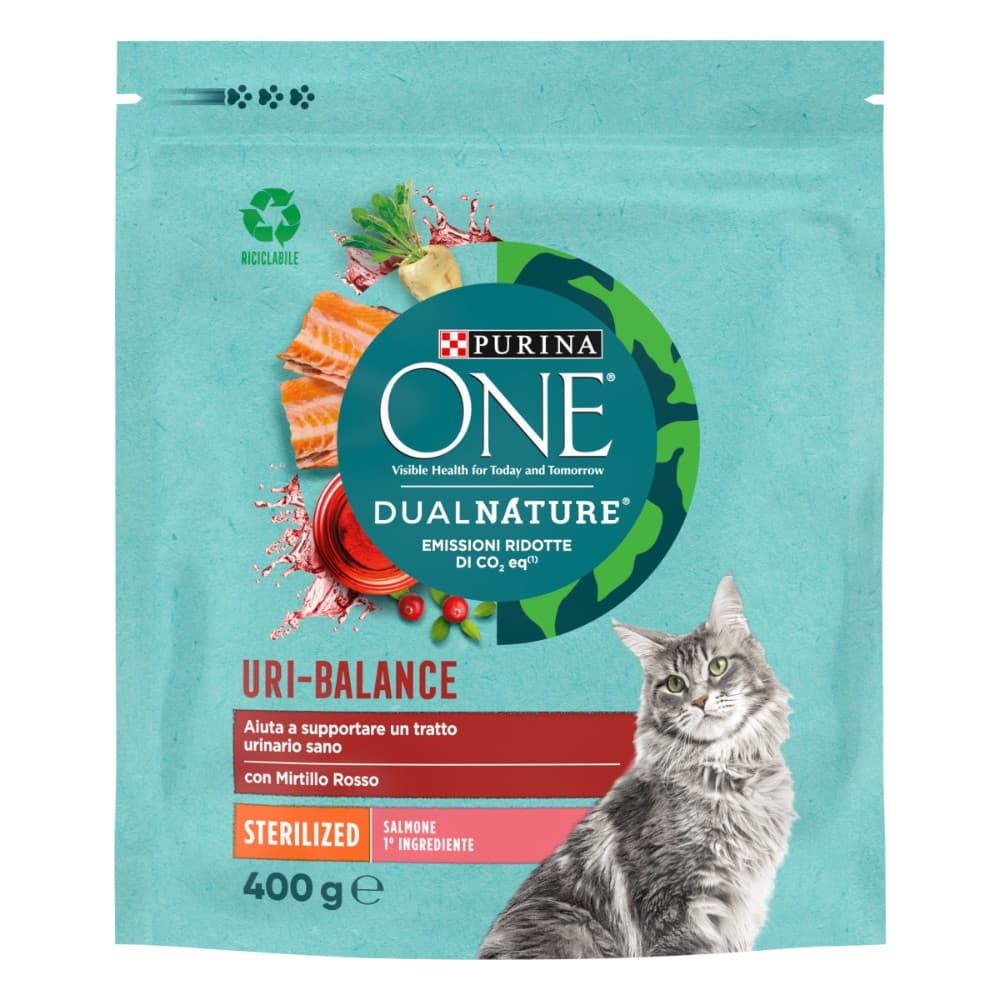 Purina One Dual Nature cibo per gatti, 400 g – Tigota