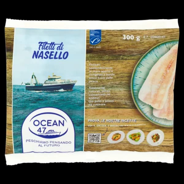 Cuori di merluzzo Ocean 47 300 g in offerta da Panorama