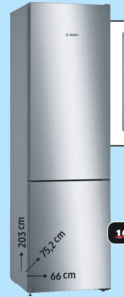 Bosch frigorifero combinato KGN392LDC, 368 litri – Euronics