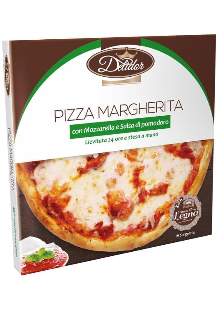 Delidor pizza Margherita, 380 g + 380 g – Dpiù