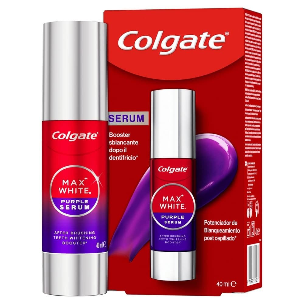 Siero sbiancante Max White Colgate, 2,5 ml o 40 ml – Esselunga