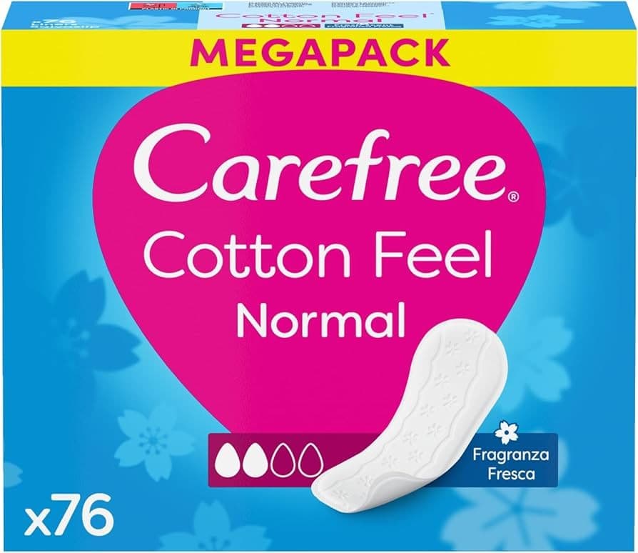 Carefree Cotton Feel Normal, 76 pezzi – Il Gigante
