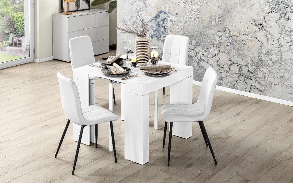 Tavolo Consolle Allungabile Francesca, cm 46x90x78h fino a cm 291 – Mondo Convenienza