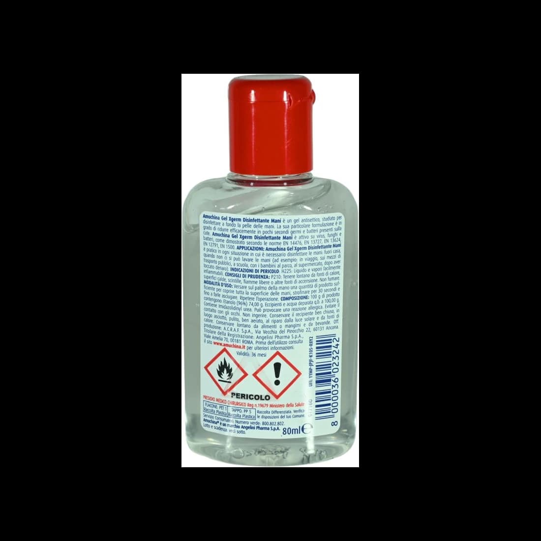 Amuchina Gel Mani 80 ml in offerta da Risparmio Casa