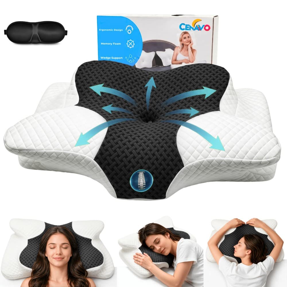 Cuscino ergonomico cervicale in offerta da Risparmio Casa