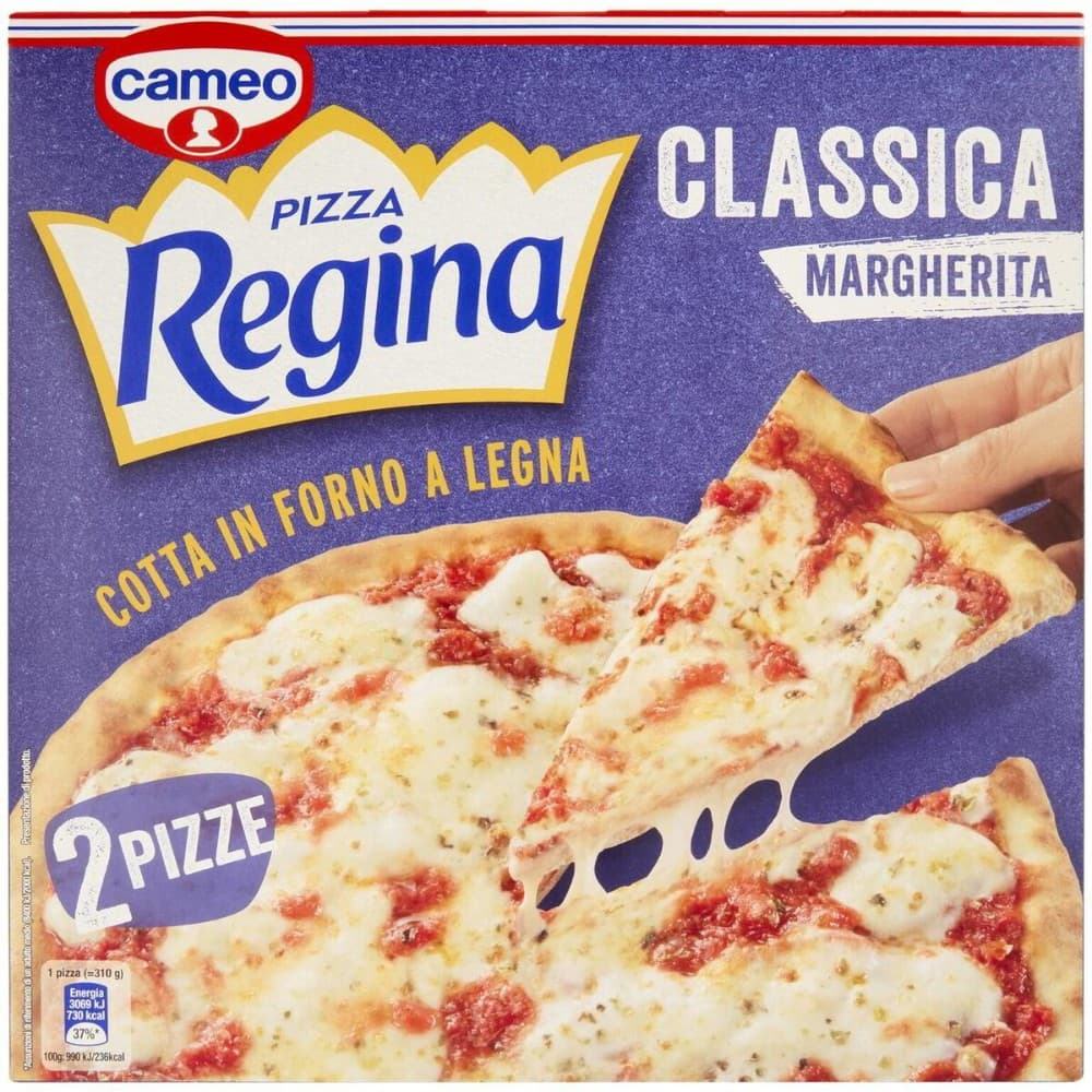 Pizza Regina margherita surgelata, 310 g x2 Cameo – Iper La grande i