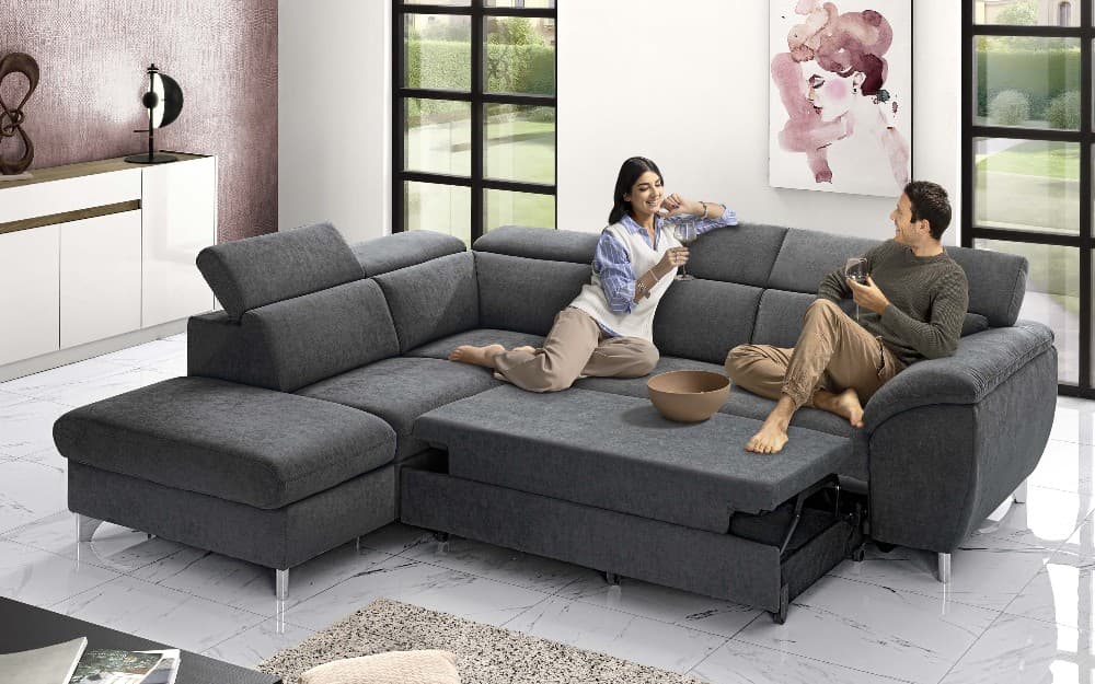 Divano letto doppio angolare Elettra – Mondo Convenienza