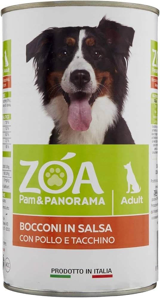 Bocconcini per cani Zóa, 1230 g – Panorama
