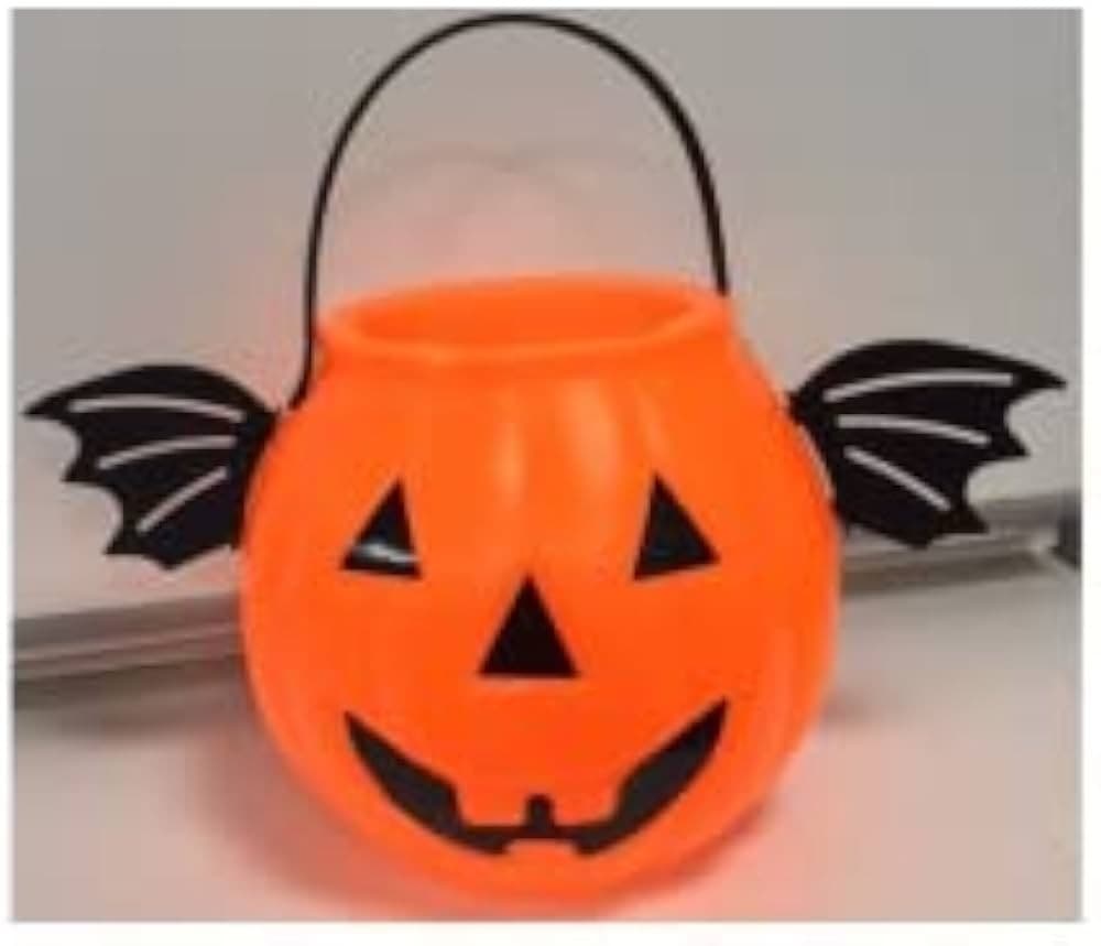 Zucca Halloween con ali di pipistrello – MD