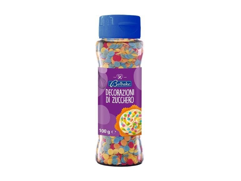 Belbake decorazioni di zucchero, 90/100 g – Lidl