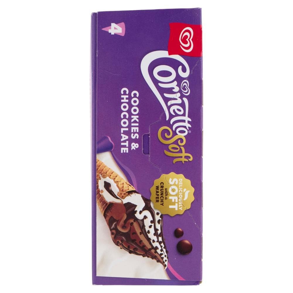 Cornetto Soft conf. da 4, 316 g Algida in offerta da Bennet