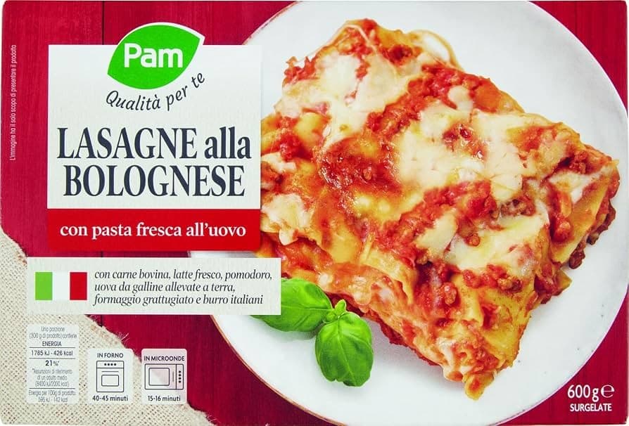 Lasagne alla bolognese, 600 g – Eurospin