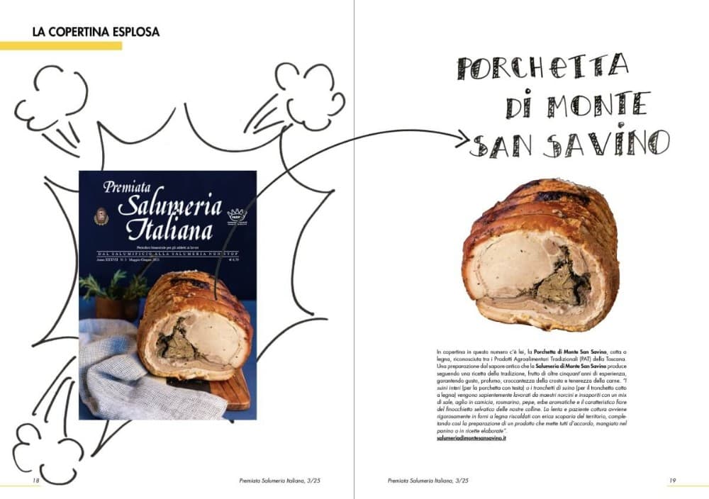 Porchetta di Monte San Savino cotta in forno a legna, 100 g – Bennet