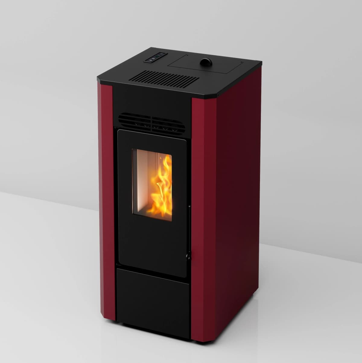 Stufa a pellet ventilata Karin, 8 kW lineaVz – Leroy Merlin