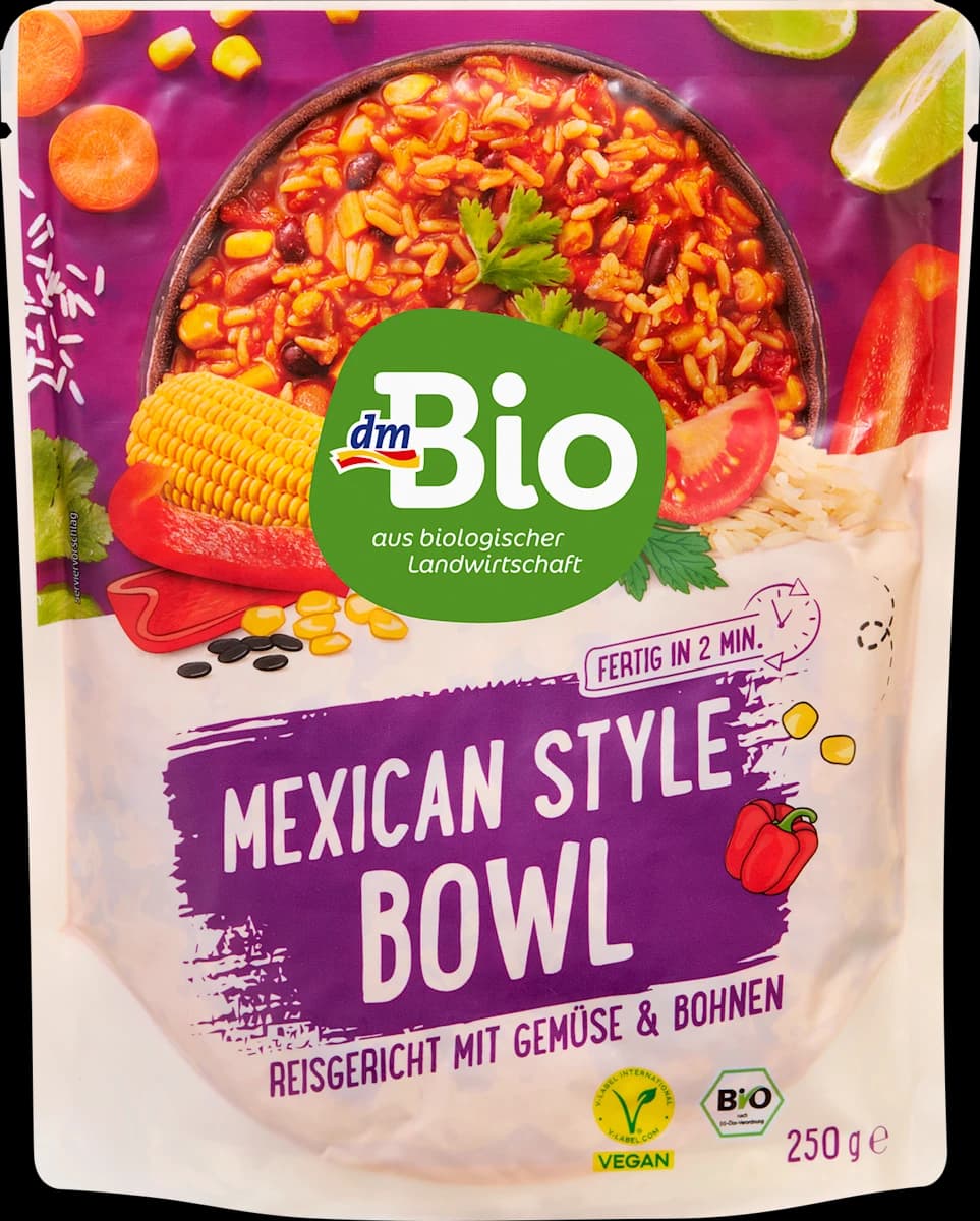 dmBio bowl pronta gusto mexican style 250 g in offerta da Dm