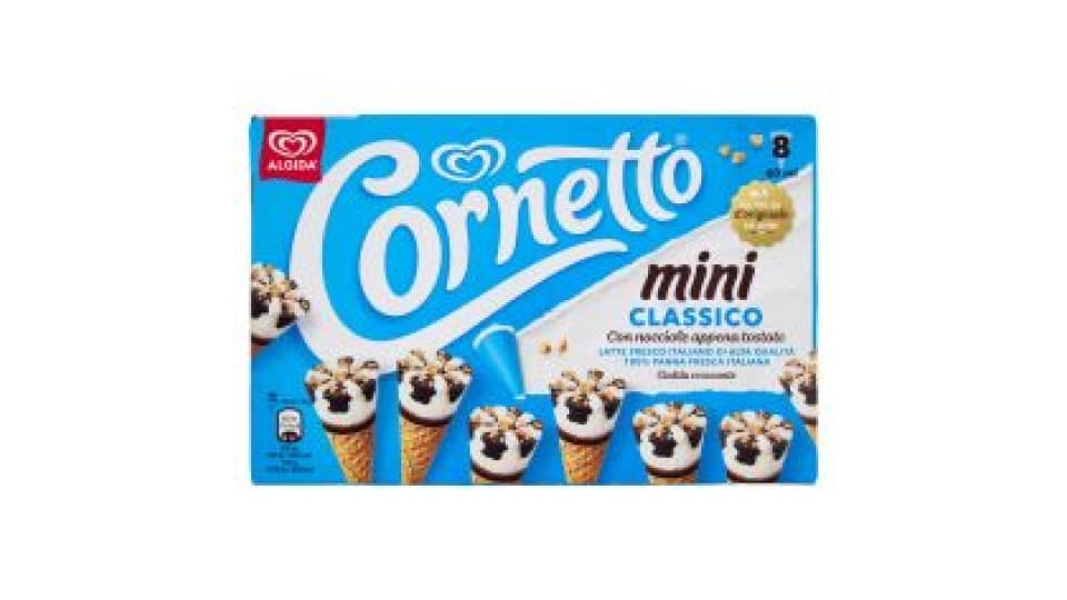 Algida Cornetto Mini Classico, 6 pezzi, 288 g – Bennet