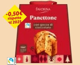 Favorina panettone con gocce di cioccolato, 750 g – Lidl