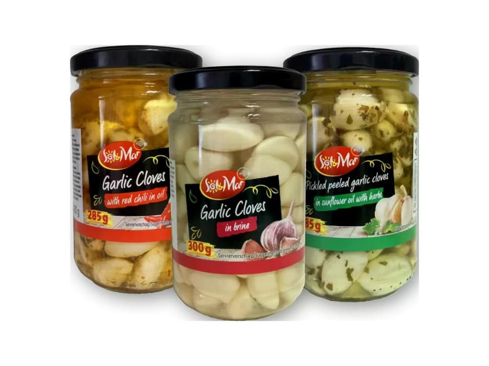 Spicchi d'aglio, 180 g (sgocc.) conf. Sol&Mar – Lidl