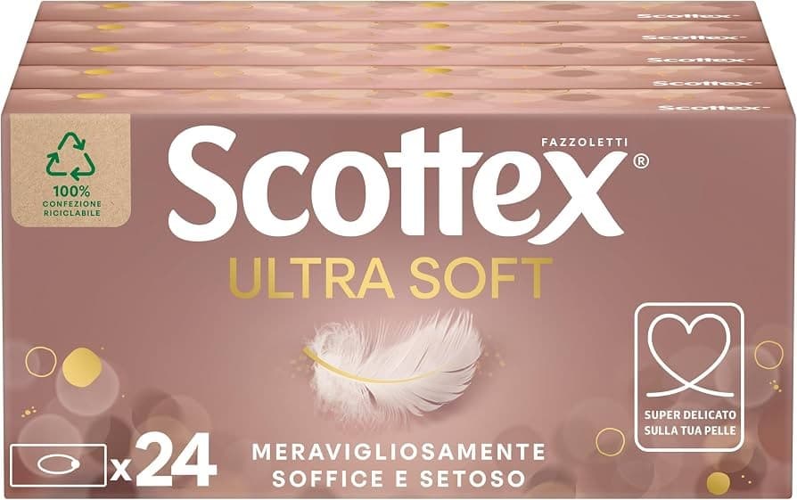 Scottex fazzoletti, 24 pz veline 80 pz x 2 – Tigota